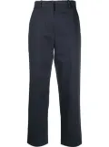 Kenzo cropped tailored trousers - Blue