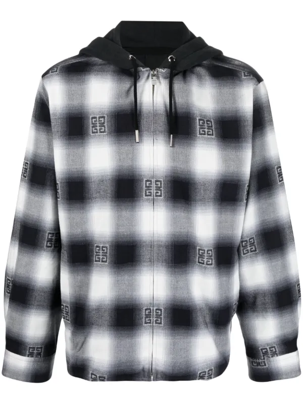 Off white checkered hoodie best sale