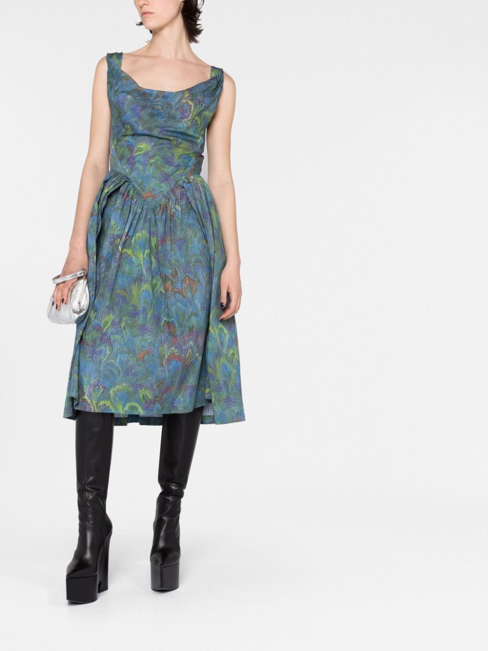 Vivienne Westwood Sunday Orb logo-print Dress - Farfetch