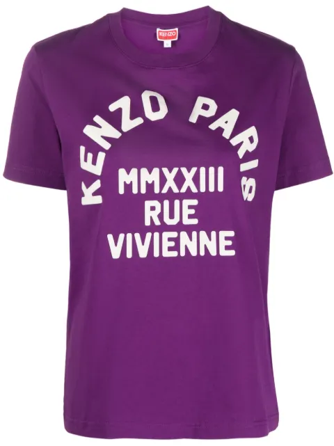 Kenzo logo-print T-shirt Women