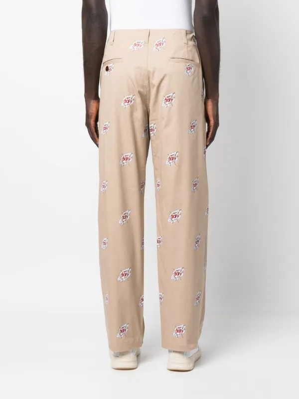 JUNYA WATANABE MAN チノパン Junya Watanabe MAN X Roy Lichtenstein チノパンツ