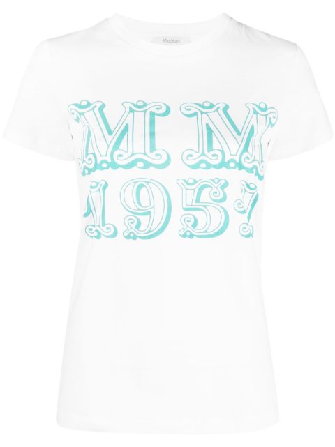 Max Mara graphic-print cotton T-shirt Women