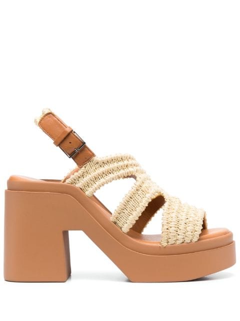 Clergerie 105mm platform sandals