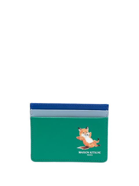 Maison Kitsuné - Chillax leather cardholder