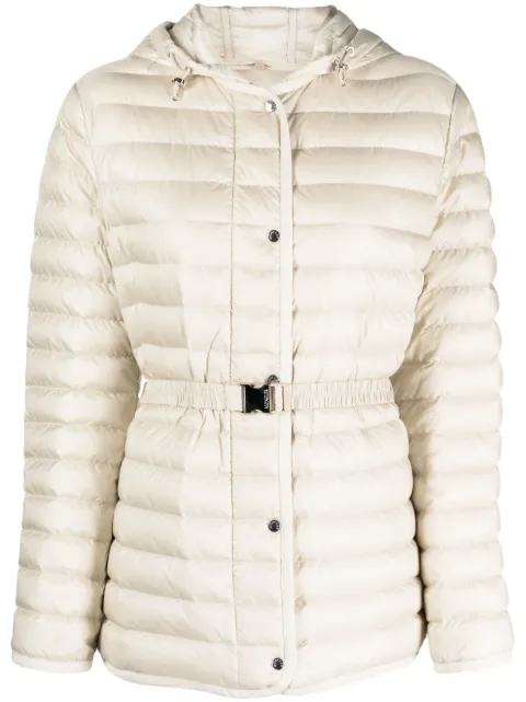 Moncler chamarra Oredon con cinturón