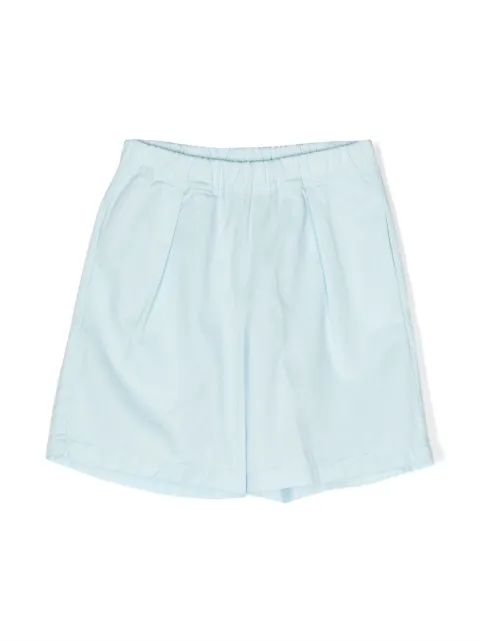 THE NEW SOCIETY elasticated cotton shorts