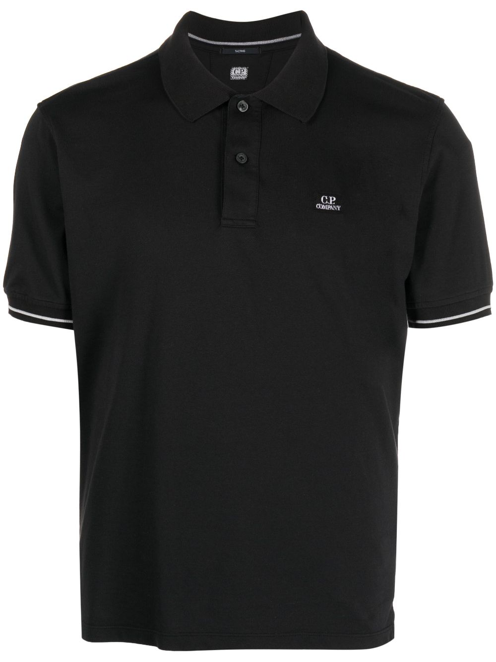C.P. Company short-sleeved polo shirt - Black
