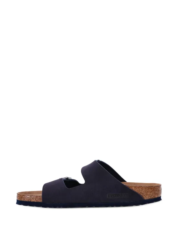 Birkenstock Sandália Arizona Vegan Com Fivela | Azul | FARFETCH BR