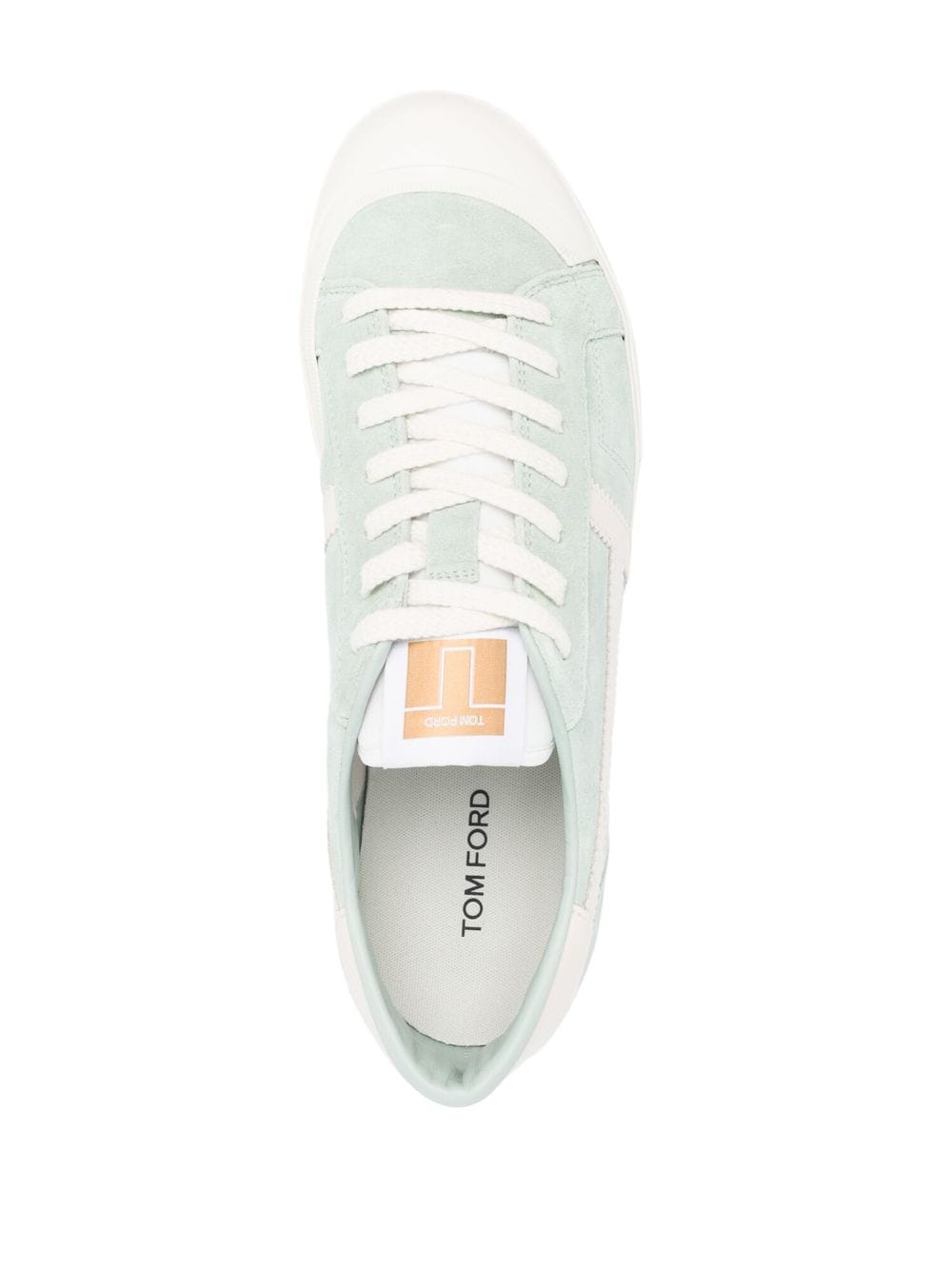 Shop Tom Ford Warwick Low-top Sneakers In Green