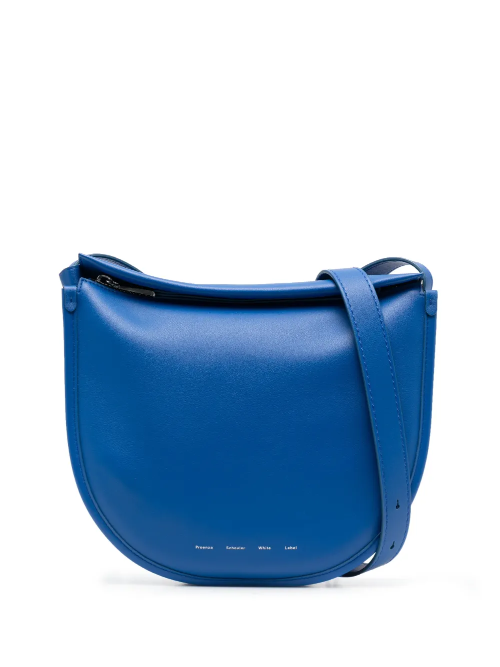 Proenza Schouler White Label logo-print leather shoulder bag