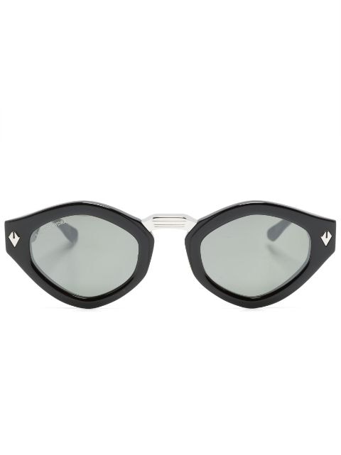T Henri Eyewear tinted-lenses oval-frame sunglasses