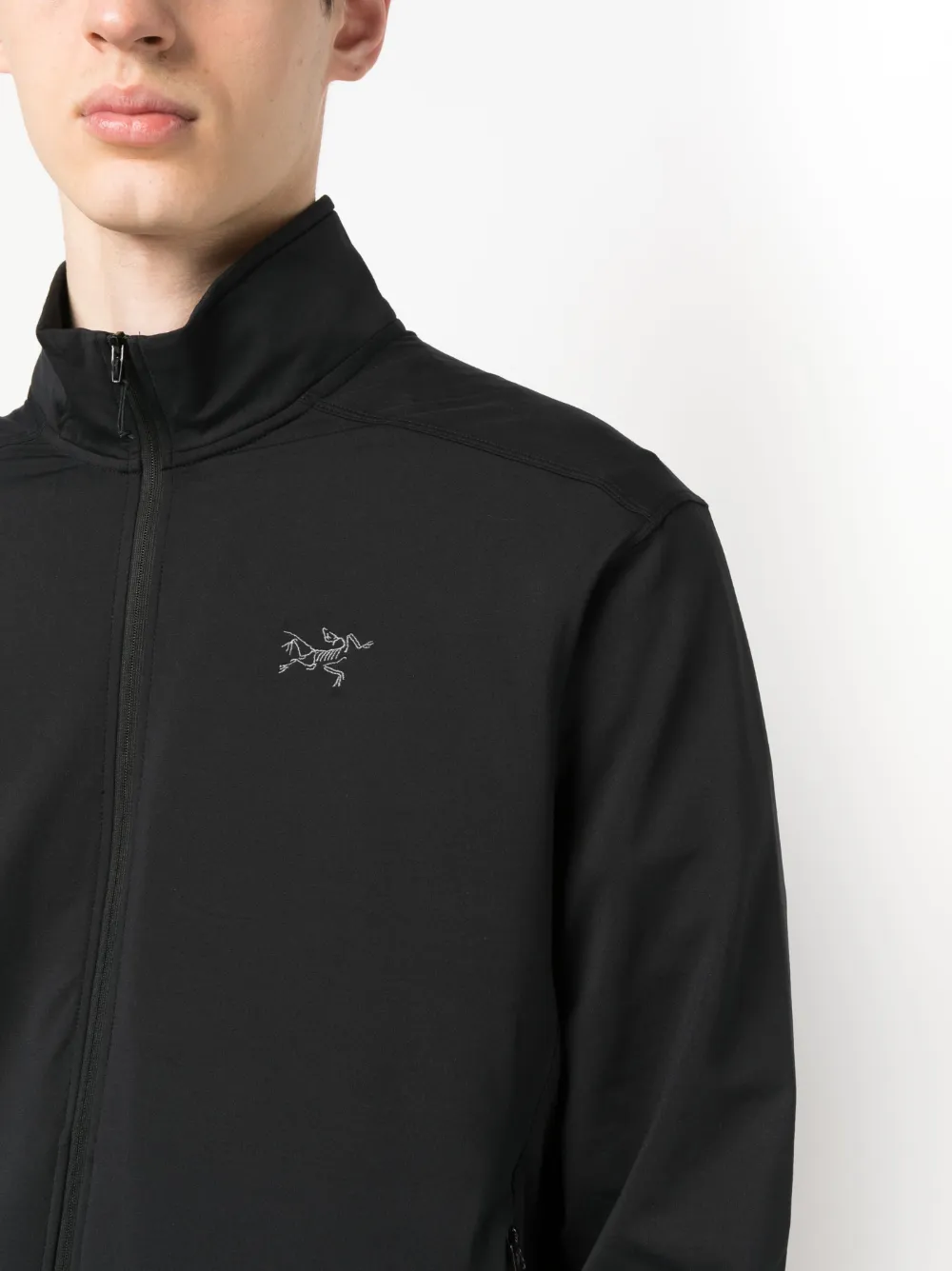 Arc'teryx Embroidered Logo zipup Jacket Farfetch