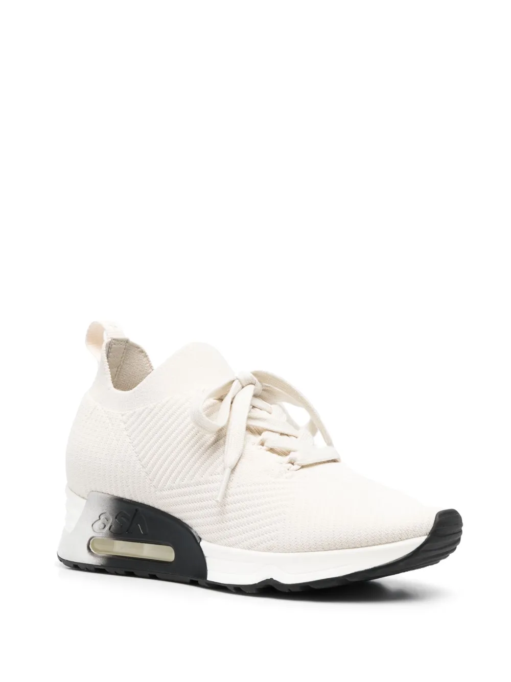 Ash Sneakers met mesh vlakken - Wit