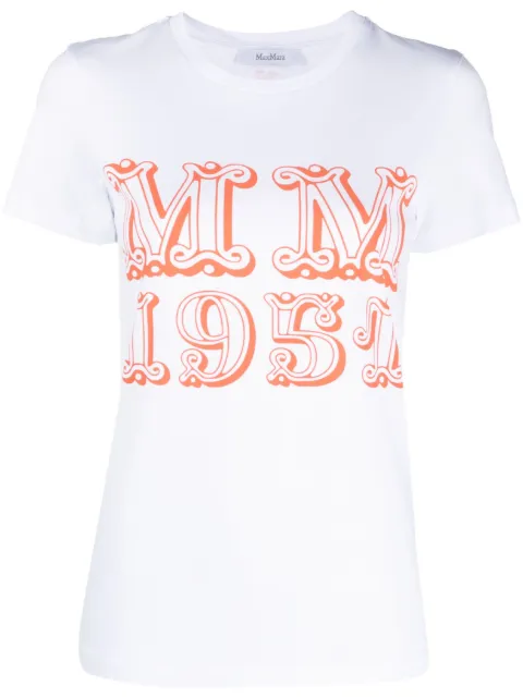 Max Mara graphic-print cotton T-shirt