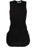 Moncler elasticated sleeveless minidress - Black