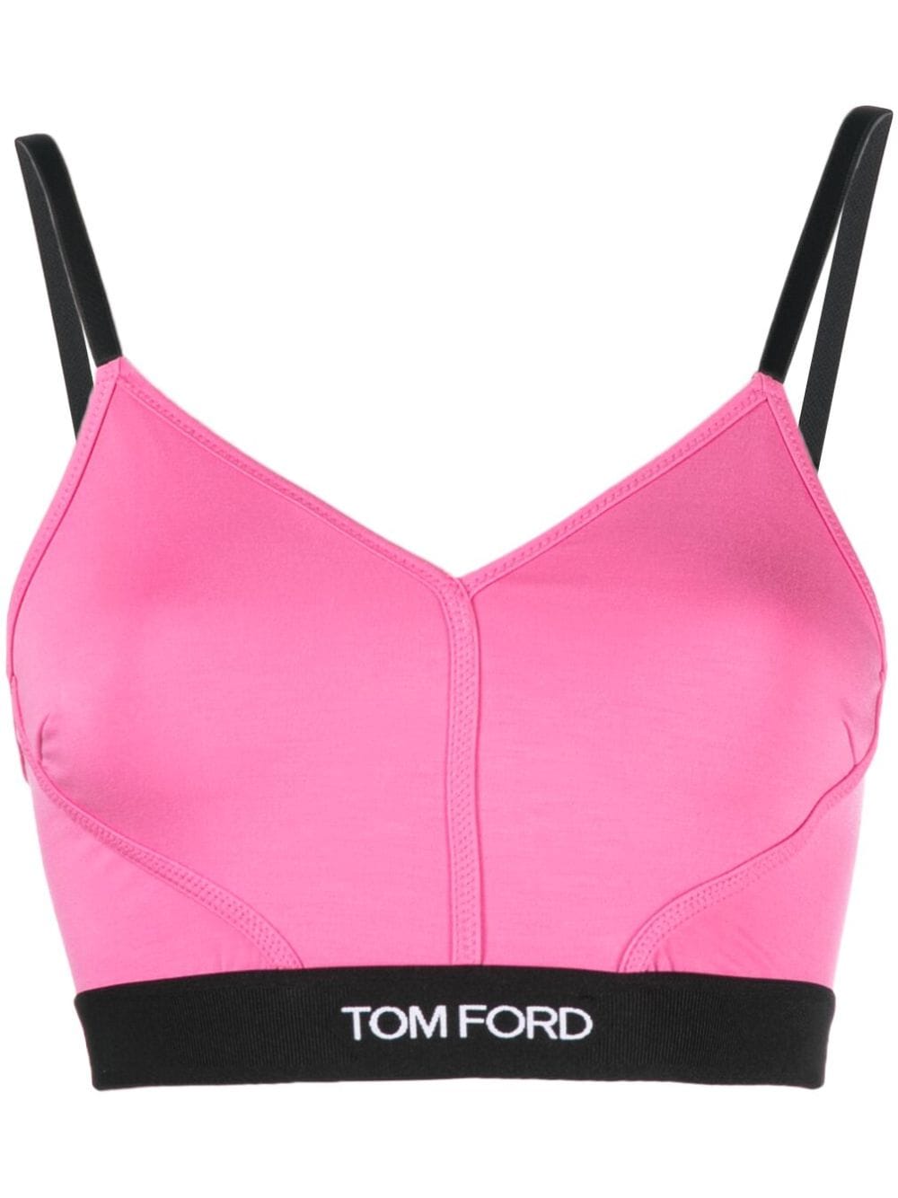 Tom Ford Velvet Bralette in Fuchsia - ShopStyle Bras