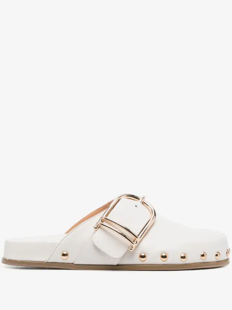 TWINSET mules con cierre de hebilla 