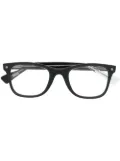 Snob removable tinted-lenses square-frame glasses - Black