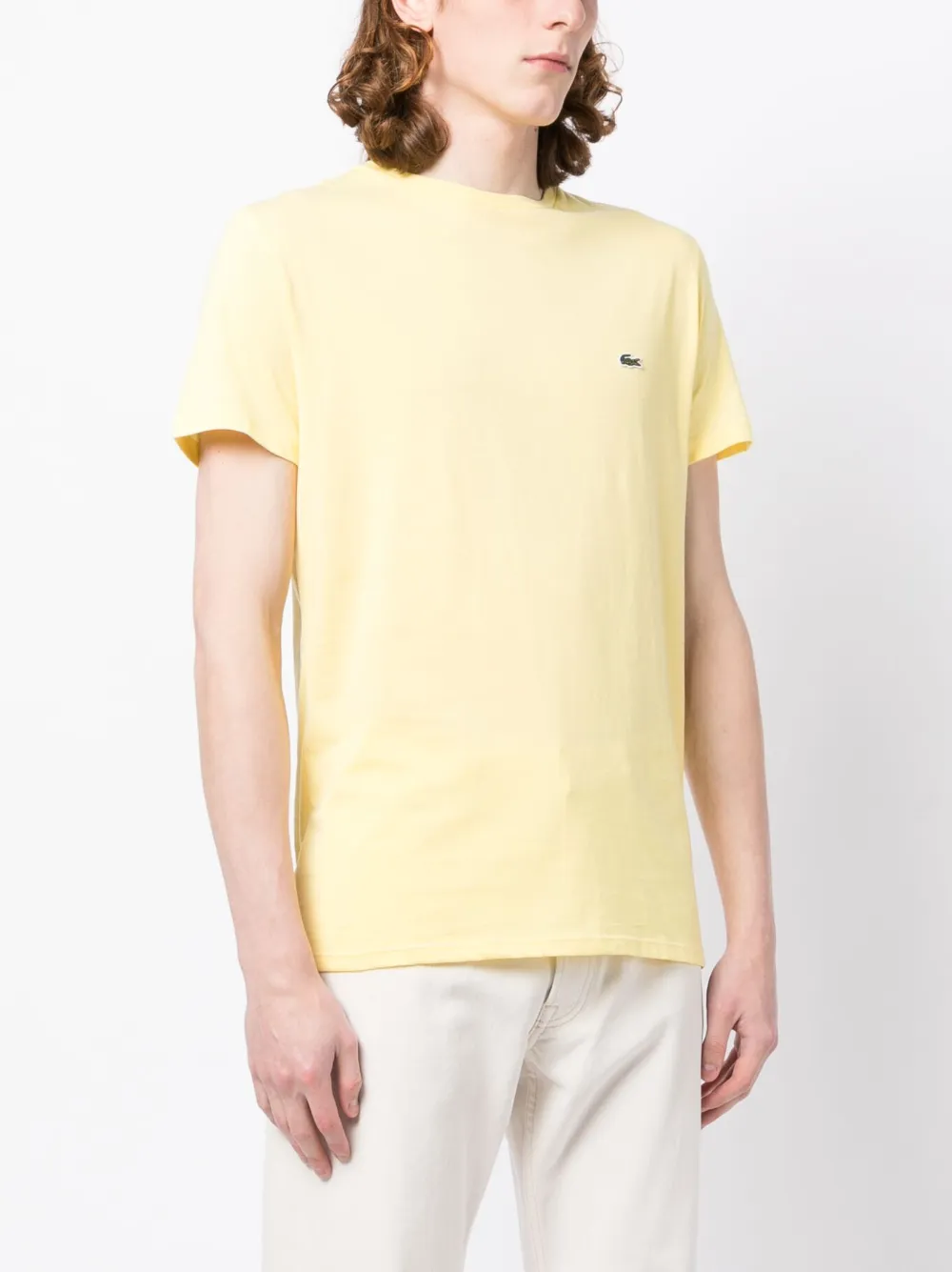  Lacoste Logo T-shirt - Yellow 