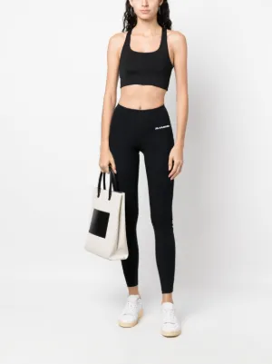 スパッツ・レギンス Jil Sander Logo leggings Jil Sander Leggings for Women - Shop on FARFETCH