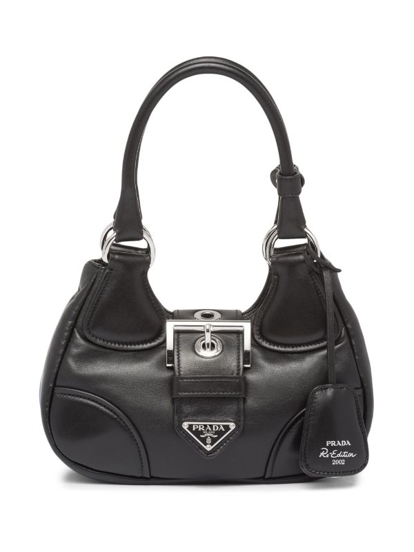Prada Nappa-Leather Mini Bag - Black for Women