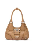 Prada Moon padded nappa-leather mini bag - Brown