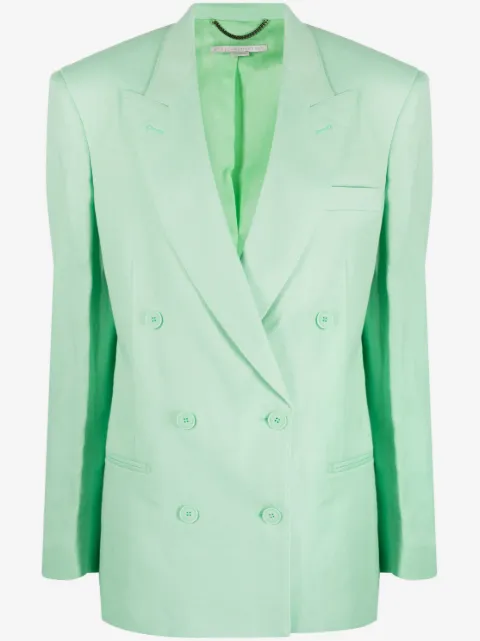 Stella McCartney peak-lapels double-breasted blazer