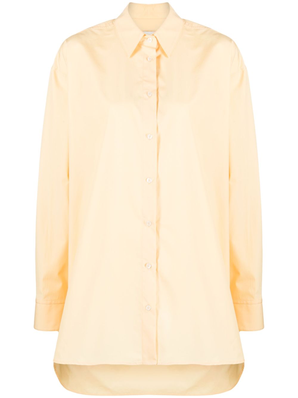 Loulou Studio long-sleeve cotton shirt - Yellow