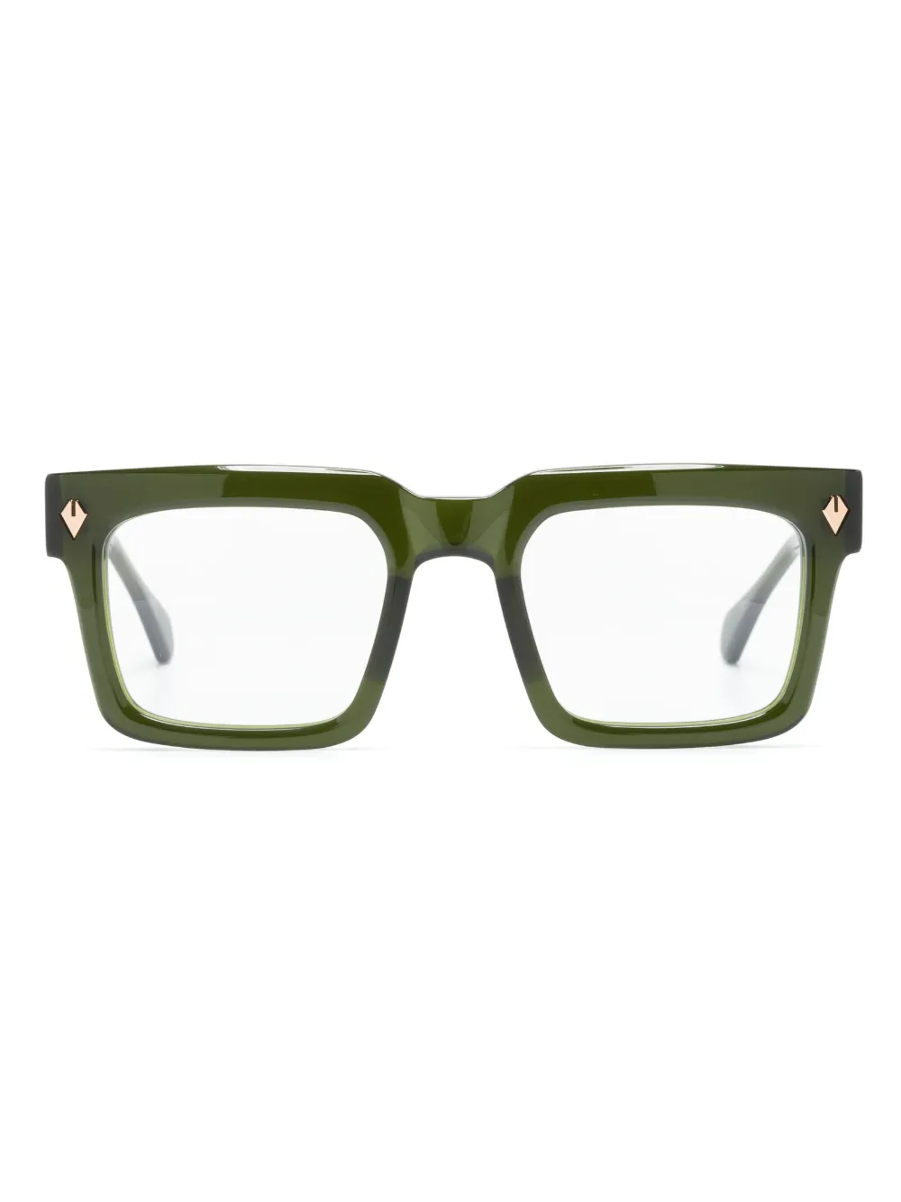 T Henri Eyewear Rectangle Frame Glasses Farfetch