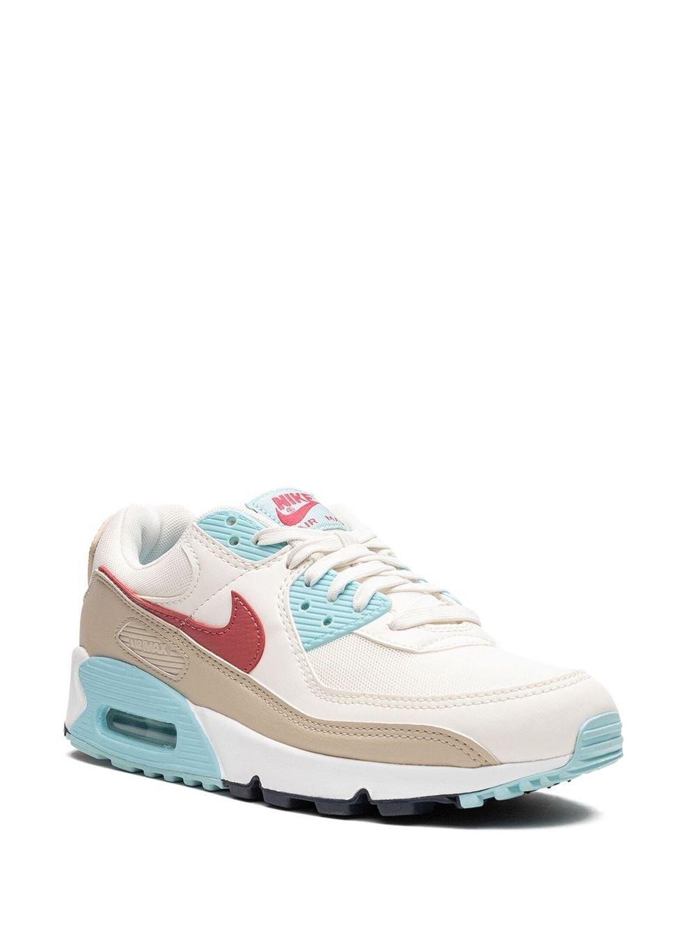 Shop Nike Air Max 90 "sail Copa" Sneakers In White