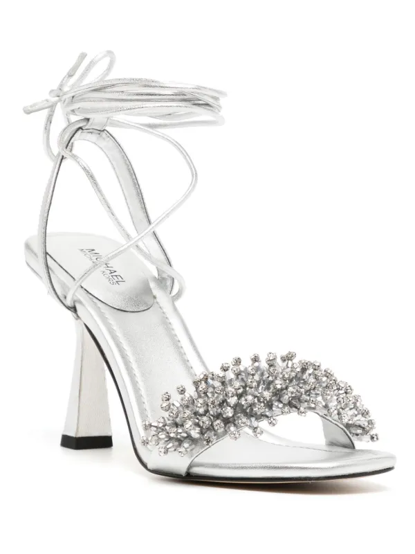 Michael Kors 89mm Lucia crystal-embellished Pumps - Farfetch