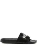 Michael Kors Gilmore rhinestone-embellished slides - Black