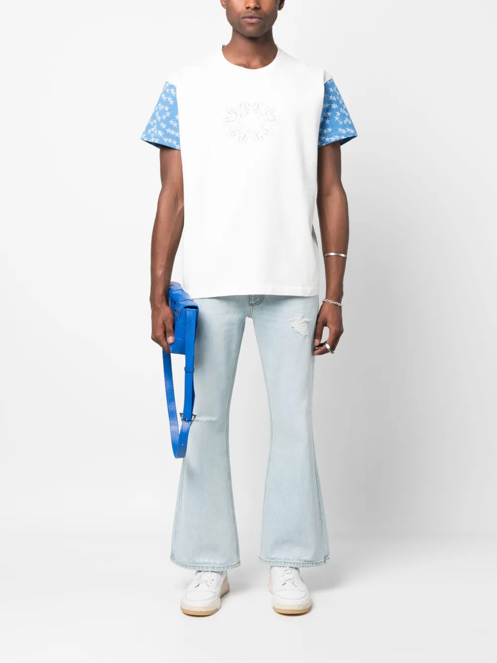 ERL T-shirt met print - Wit