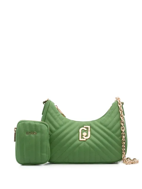 LIU JO - geometric-quilt shoulder bag