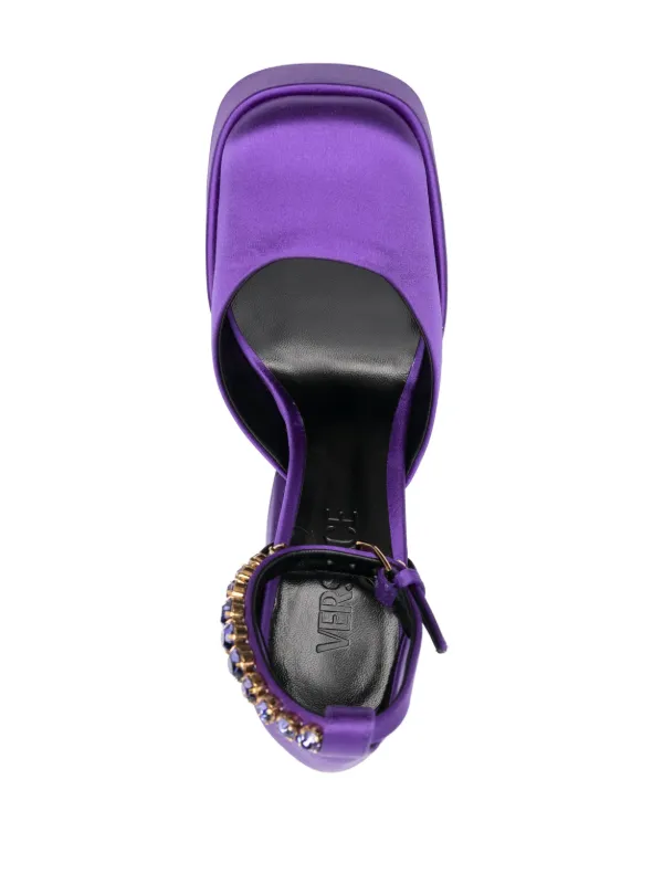 スリッポン VERSACE 'Medusa Aevitas' pumps Purple Medusa Aevitas Platform Pump Purple | The Webster