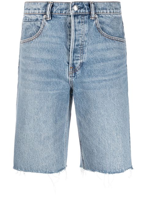 Alexander Wang high-rise denim shorts