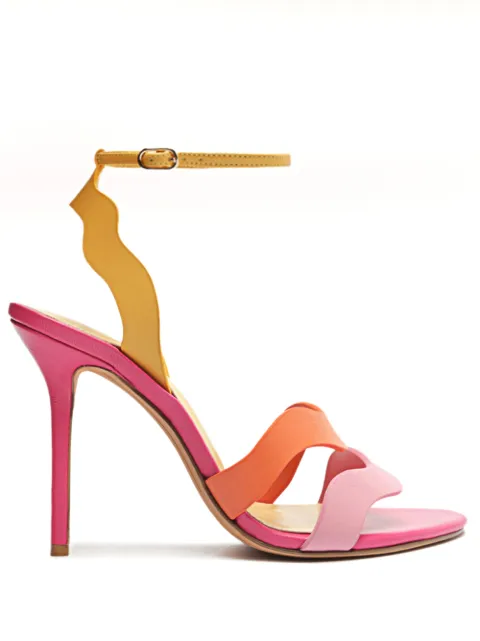 Alexandre Birman Aila 100mm leather sandals 