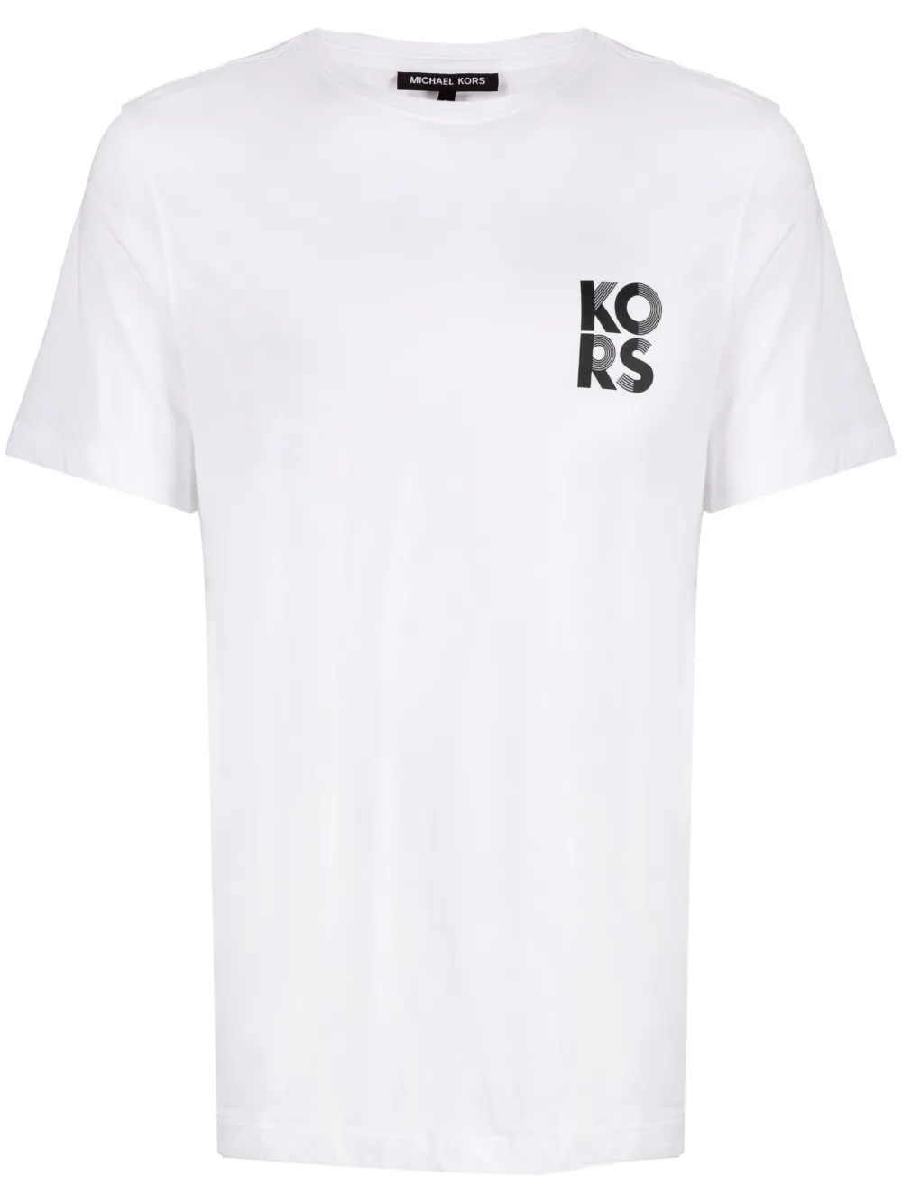 Michael Kors Logo-print Cotton T-shirt In White