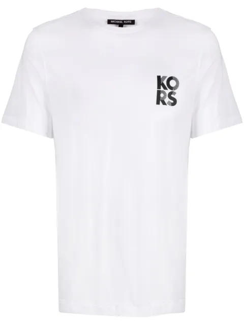Michael Kors logo-print cotton T-shirt 