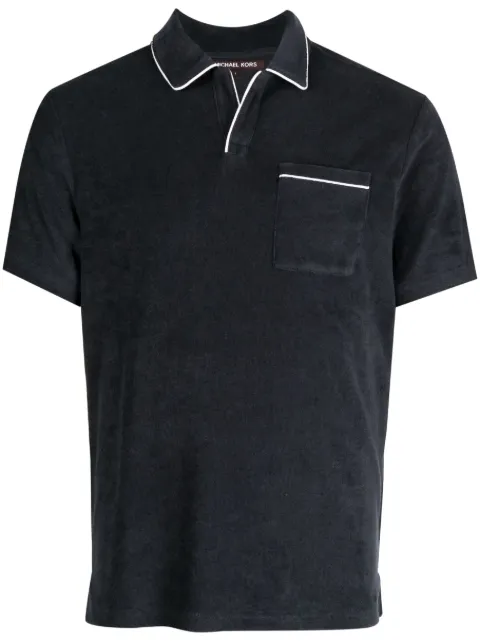 Michael Kors Johnny terry-cloth polo shirt