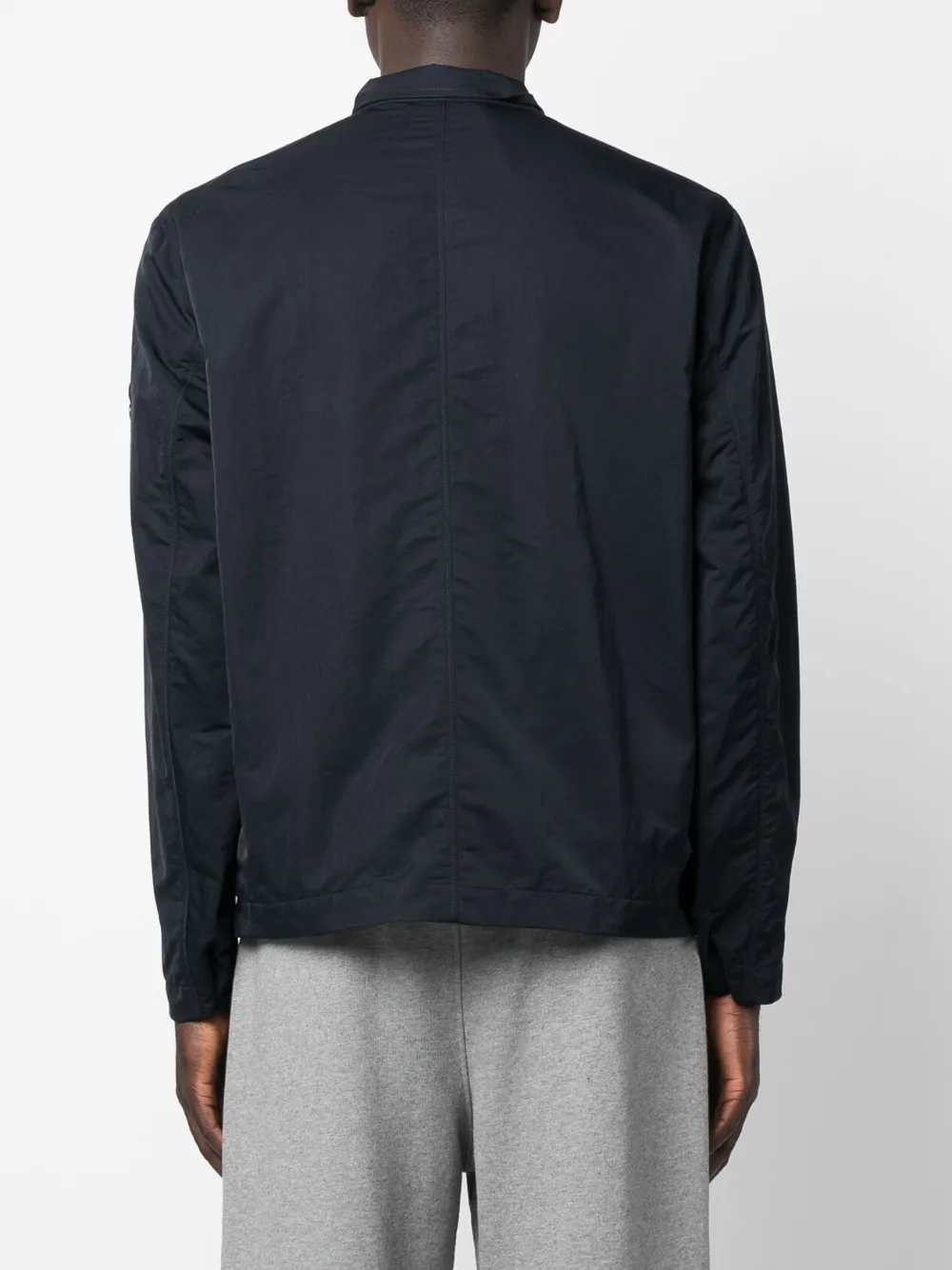Stone Island Compass-patch long-sleeved Jacket - Farfetch