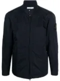 Stone Island Compass-patch long-sleeved jacket - Blue