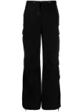 Alexander Wang straight-leg cargo trousers - Black