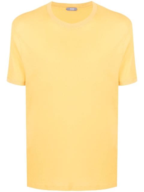 Zanone plain cotton T-shirt