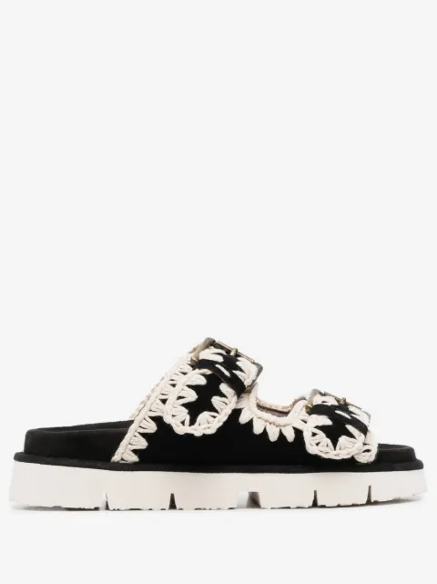 Mou Bio Buckle sandals