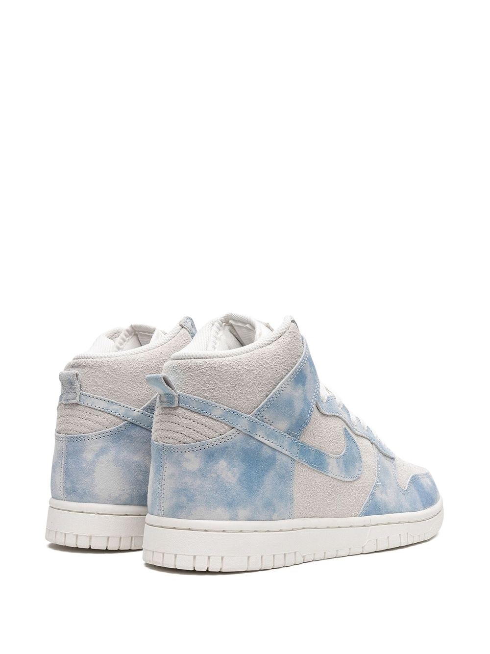 Shop Nike Dunk High "clouds" Sneakers In Blue