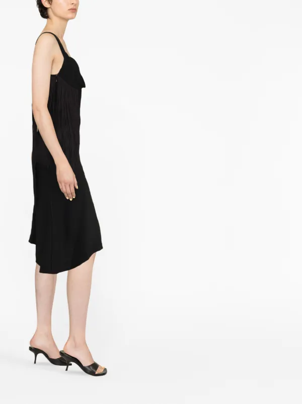 victoria beckham slip dress Cami Floor-Length In Ivory 510 tall Model is wearing US size 4 Satin slip dress in white
