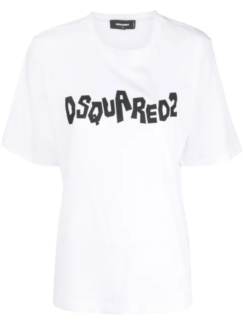 DSQUARED2 logo-print cotton T-shirt Women