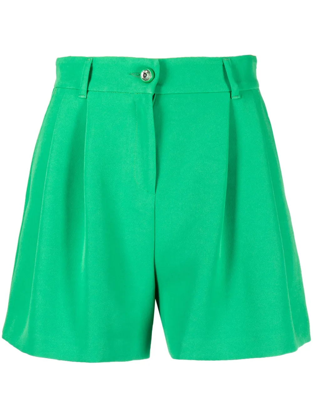 high-waisted tailored shorts