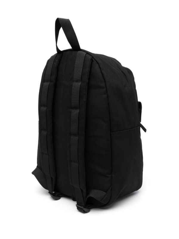Carhartt WIP logo-patch Cotton Backpack - Black